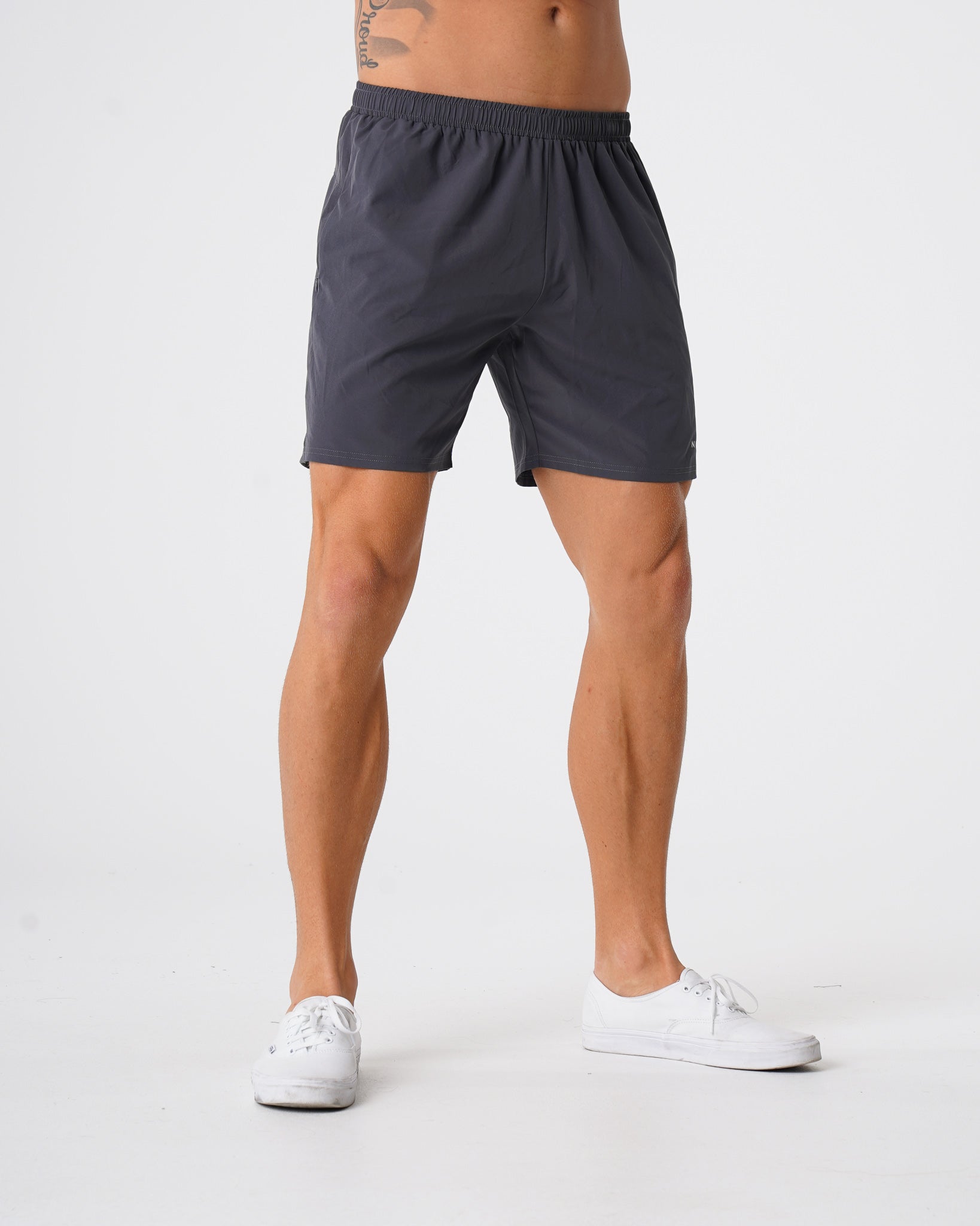 Charcoal Flex Shorts Charcoal | NVGTN US