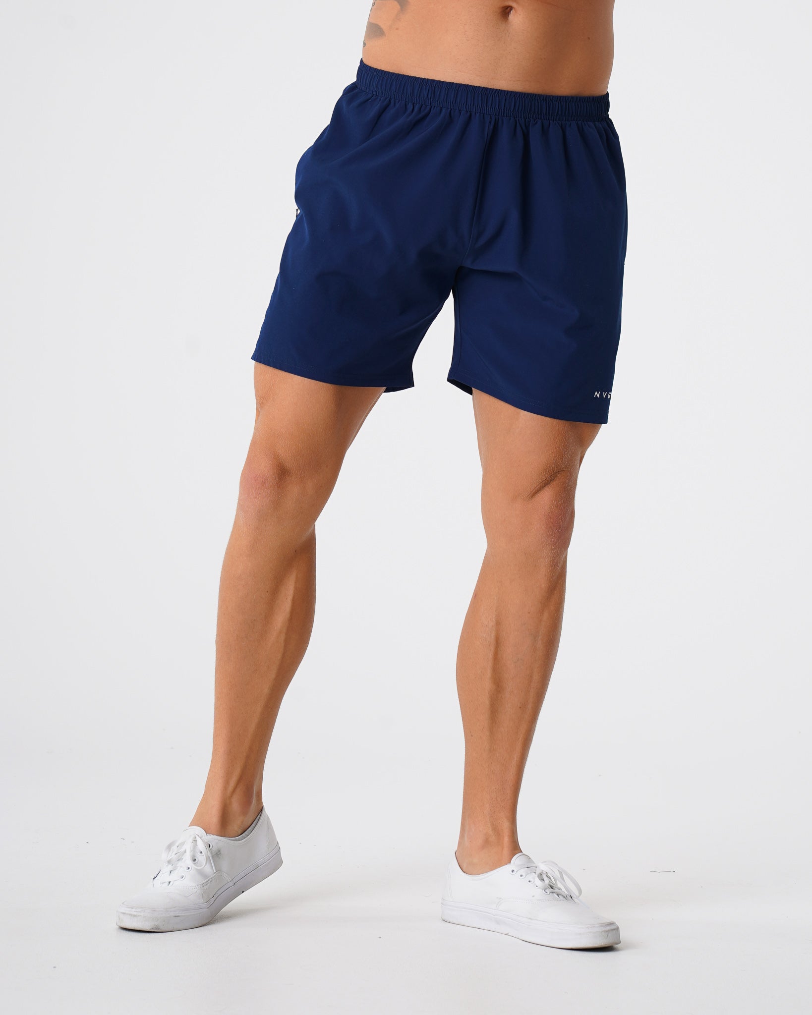 Navy Flex Shorts Navy | NVGTN US