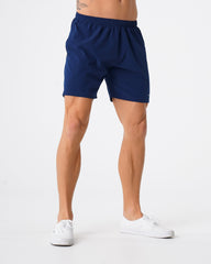 Navy Flex Shorts Navy | NVGTN US