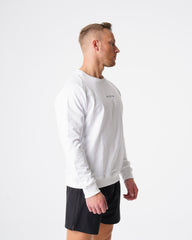 White Crew Neck Sweatshirt White | NVGTN Discount