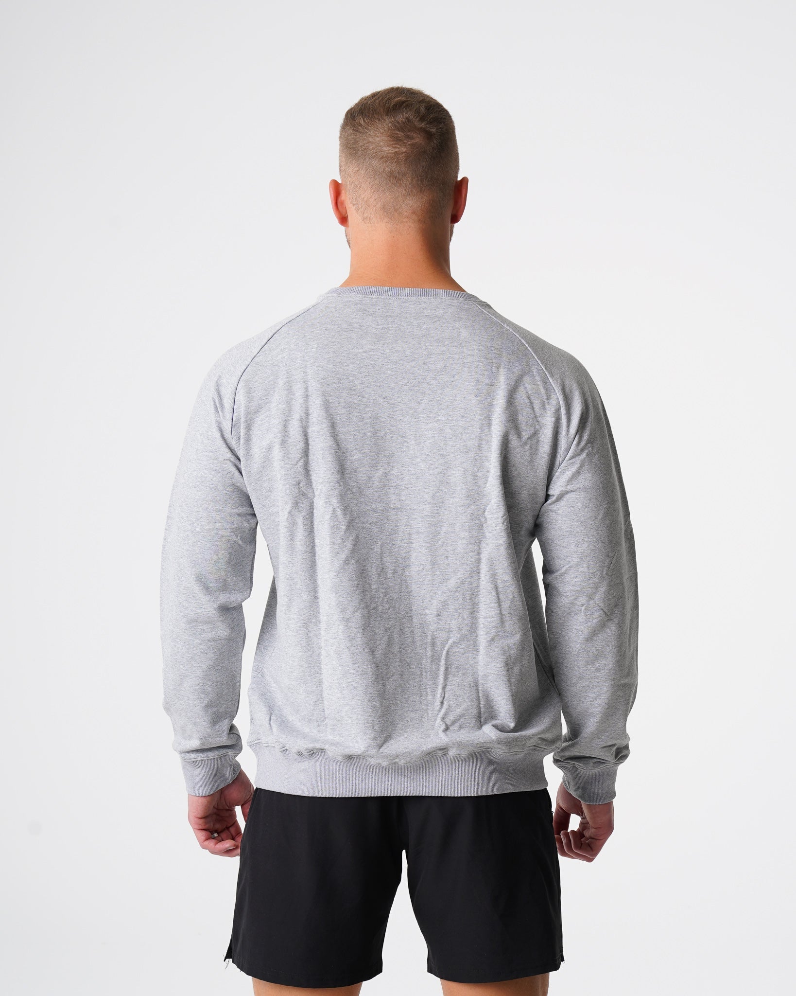 Grey Crew Neck Sweatshirt Grey | NVGTN Near Me