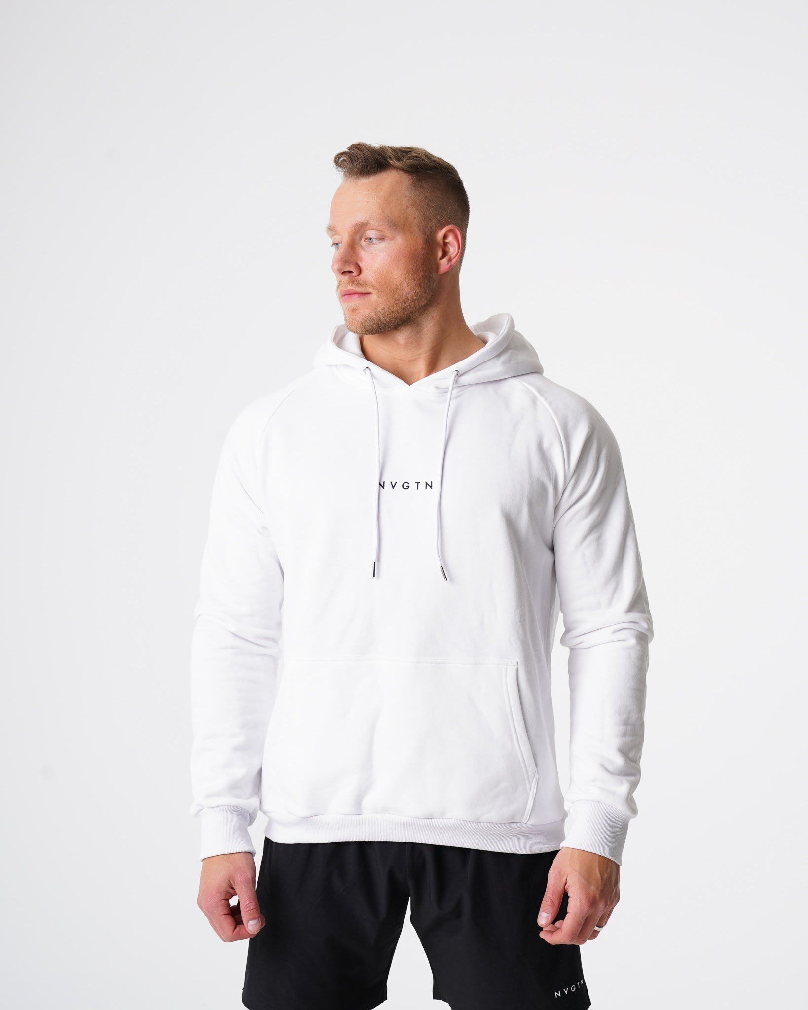White Lounge Hoodie White | NVGTN Near Me