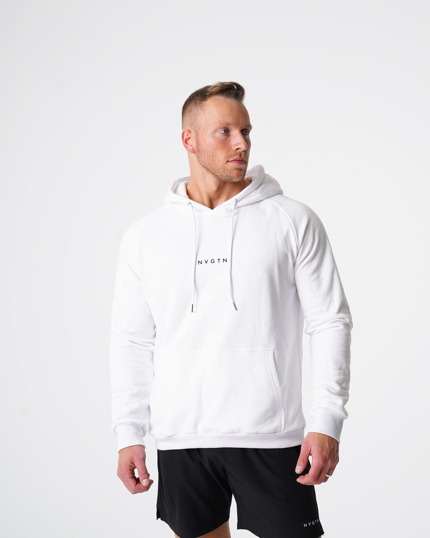 White Lounge Hoodie White | NVGTN Near Me