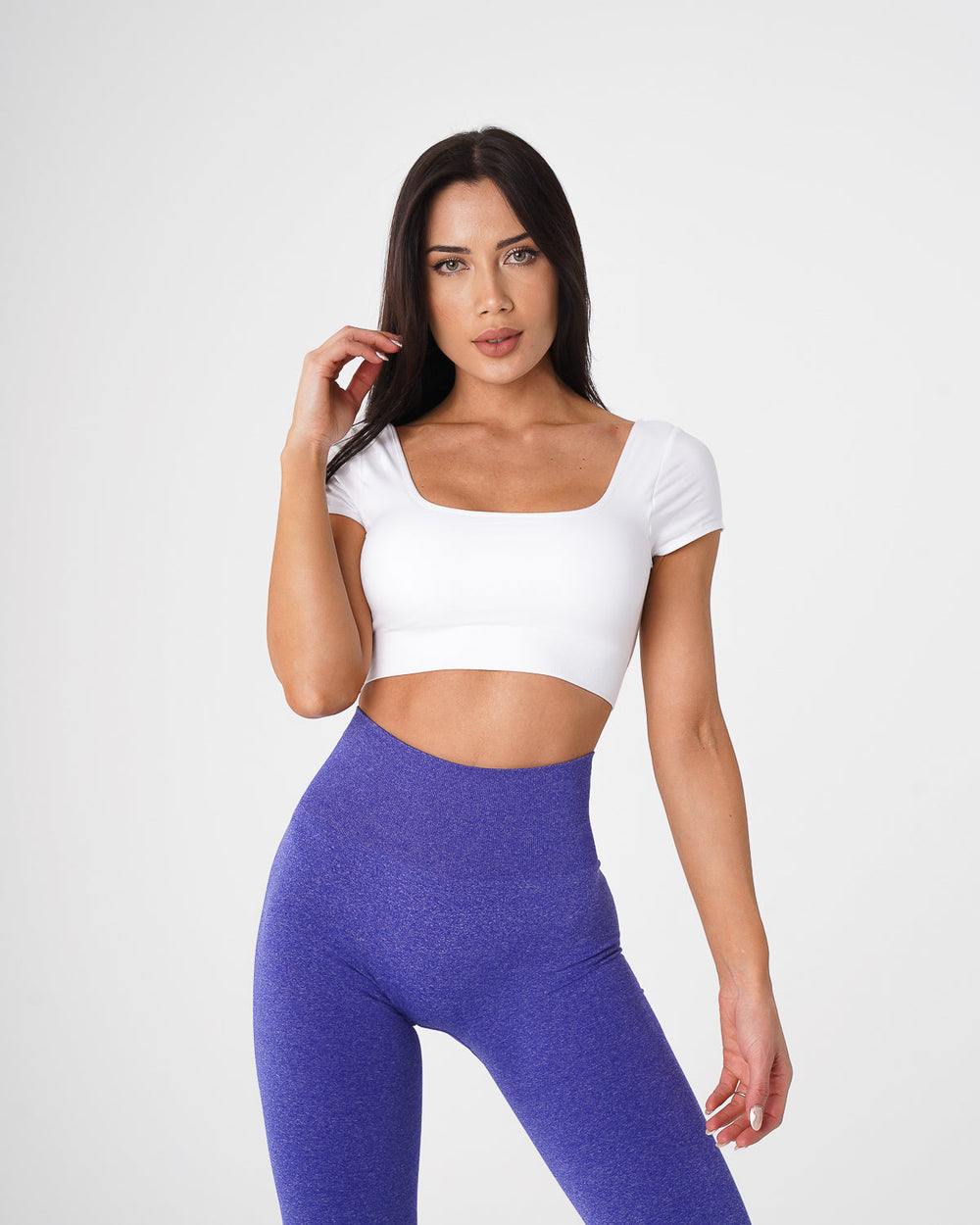 White Serene Seamless Bra White | NVGTN For Sale