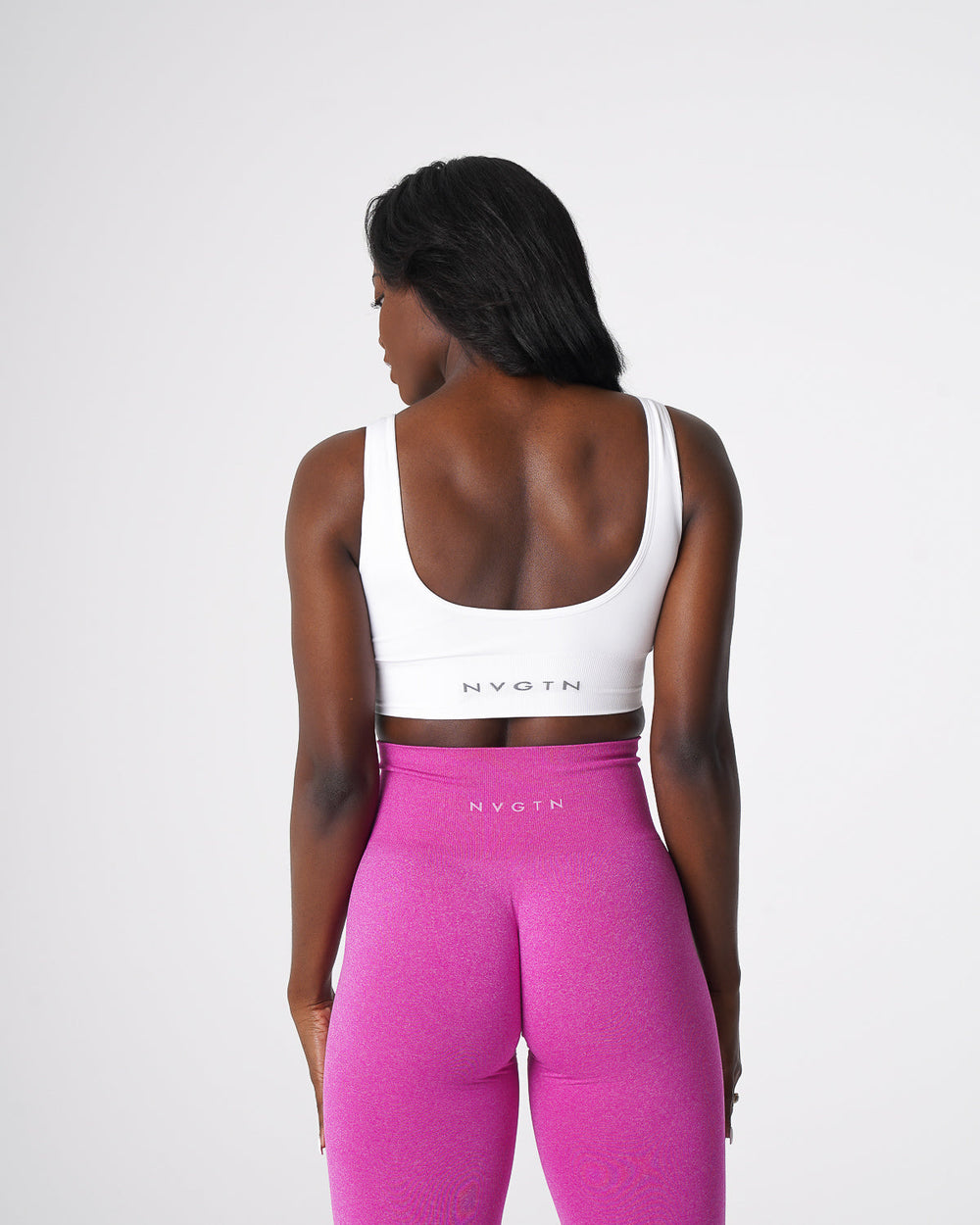 White Elevate Seamless Bra White | NVGTN Outlet