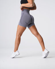 Grey Contour Seamless Shorts Grey | NVGTN New