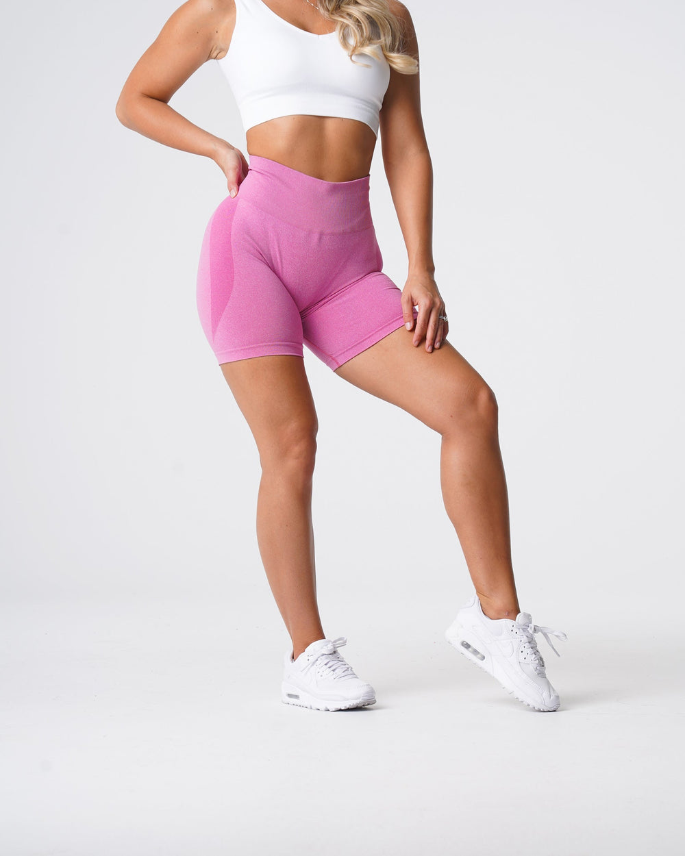 Bubble Gum Pink Contour Seamless Shorts Bubble Gum Pink | NVGTN Near Me