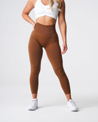 Caramel Solid Seamless Leggings Caramel | NVGTN Sale
