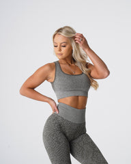 Khaki Green Snakeskin Eclipse Seamless Bra Khaki Green | NVGTN Online