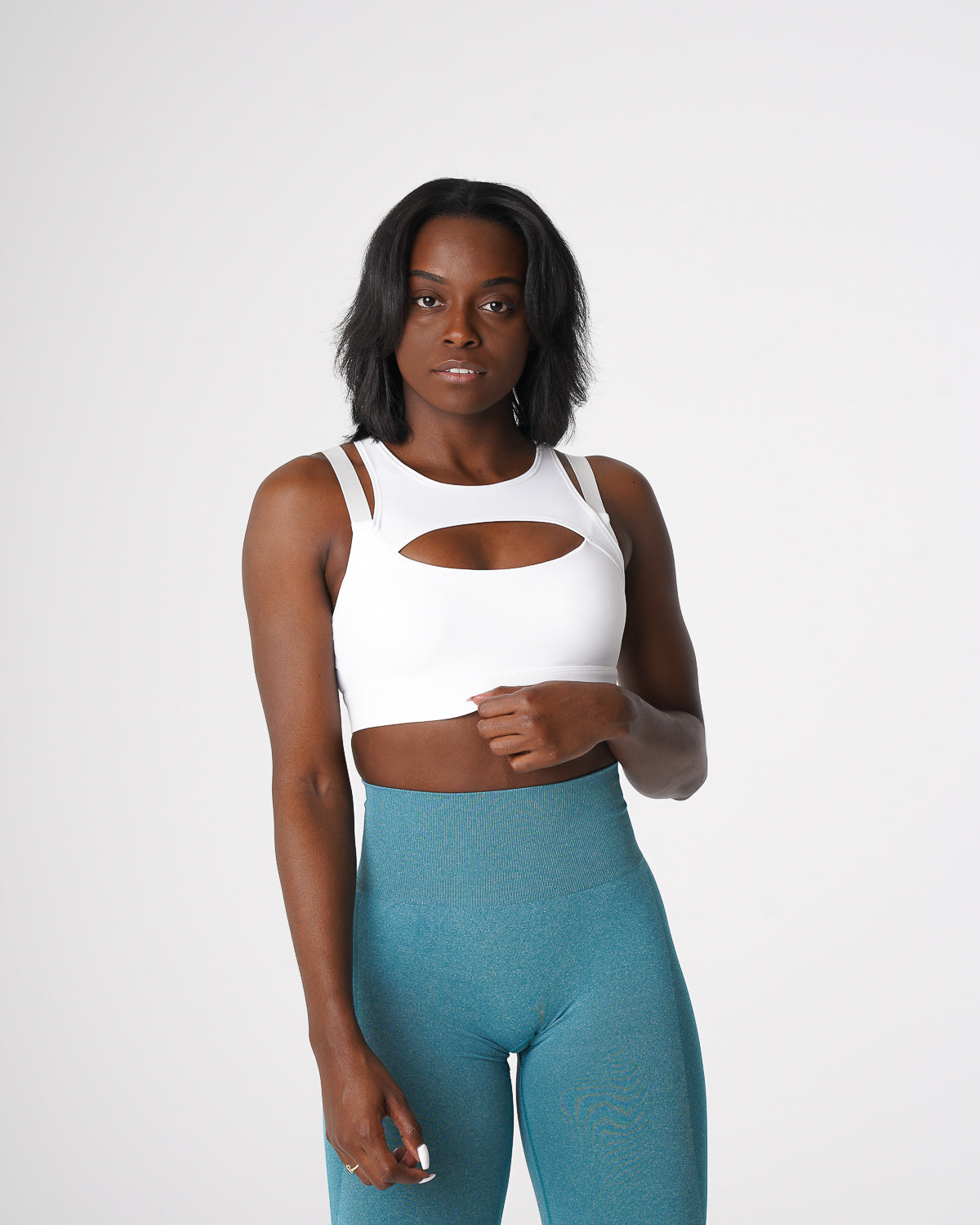 White Apex Bra White | NVGTN New