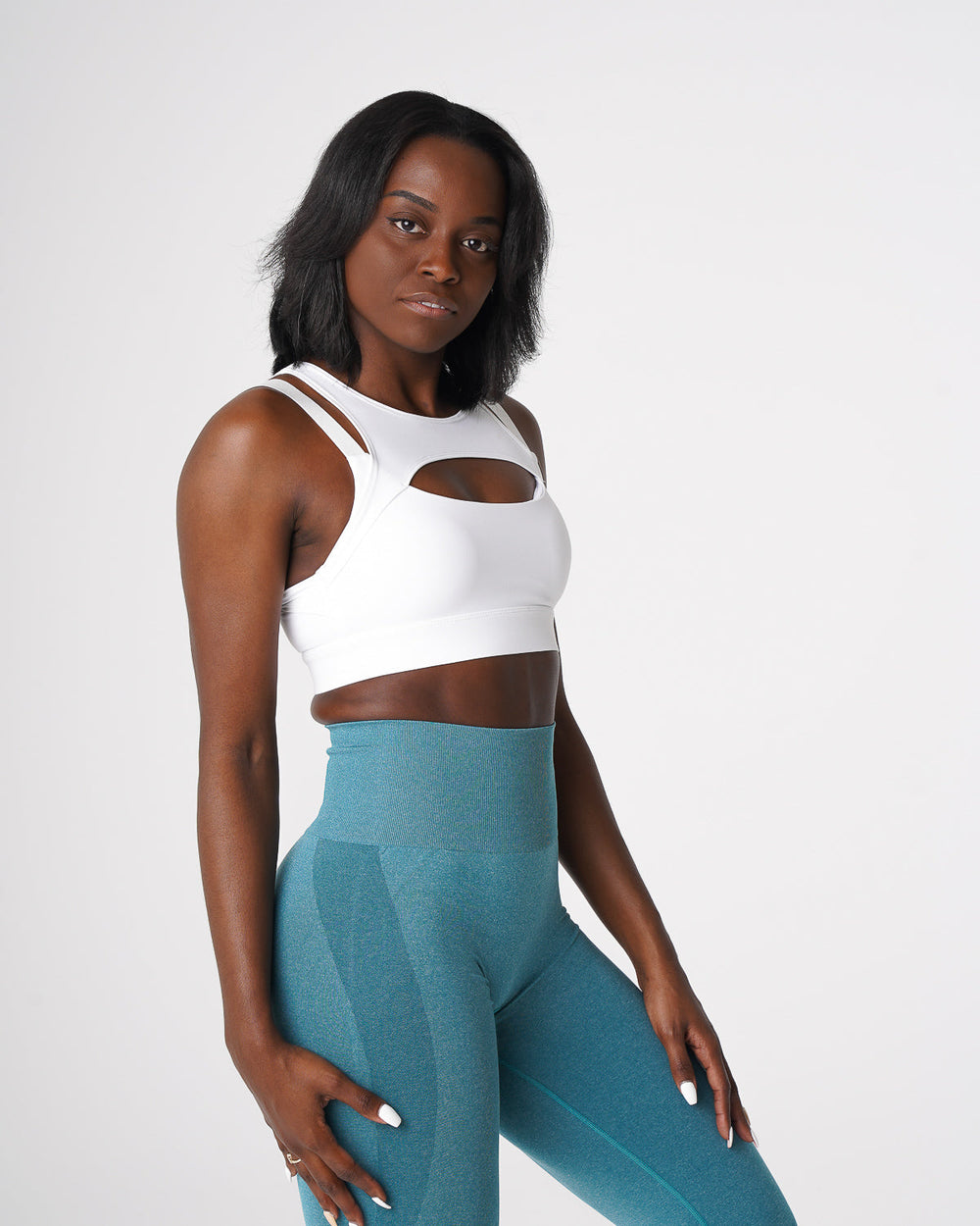 White Apex Bra White | NVGTN New