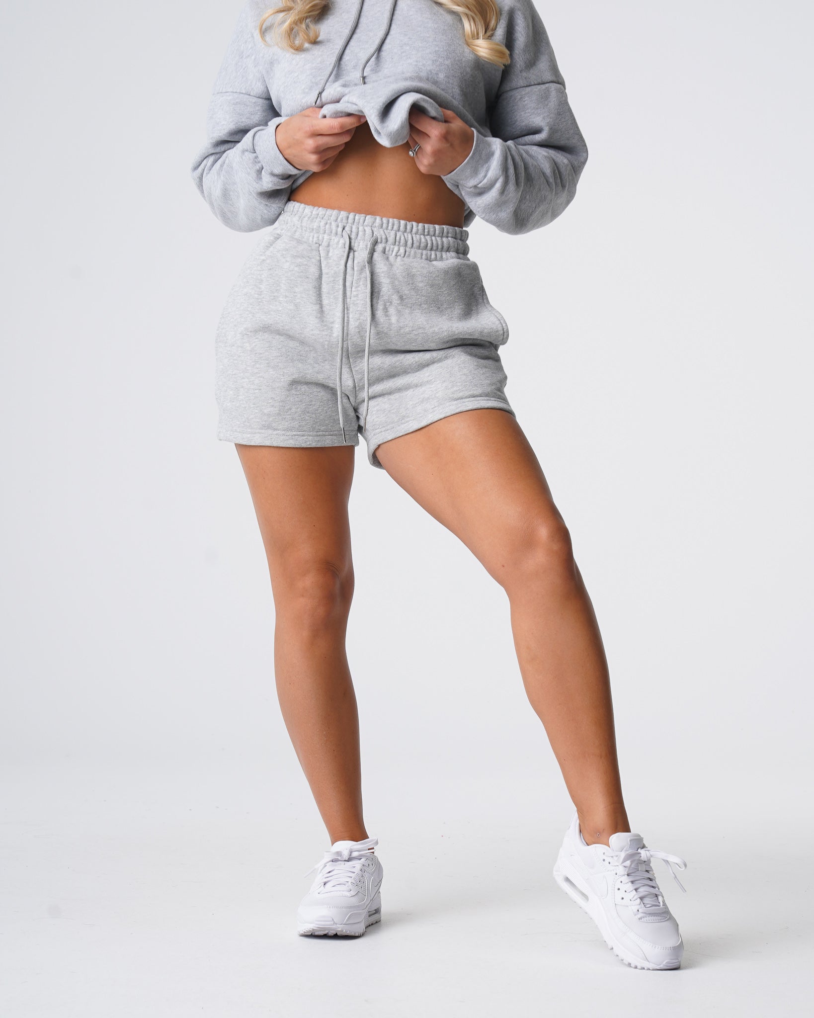 Grey Essential Lounge Shorts Grey | NVGTN Online