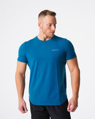 French Blue Pulse Fitted Tee French Blue | NVGTN Online