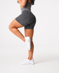 Black Speckled Snakeskin Seamless Shorts Black Speckled | NVGTN Online