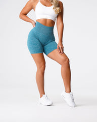 Teal Scrunch Seamless Shorts Teal | NVGTN Sale