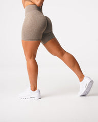 Mocha Scrunch Seamless Shorts Mocha | NVGTN Near Me
