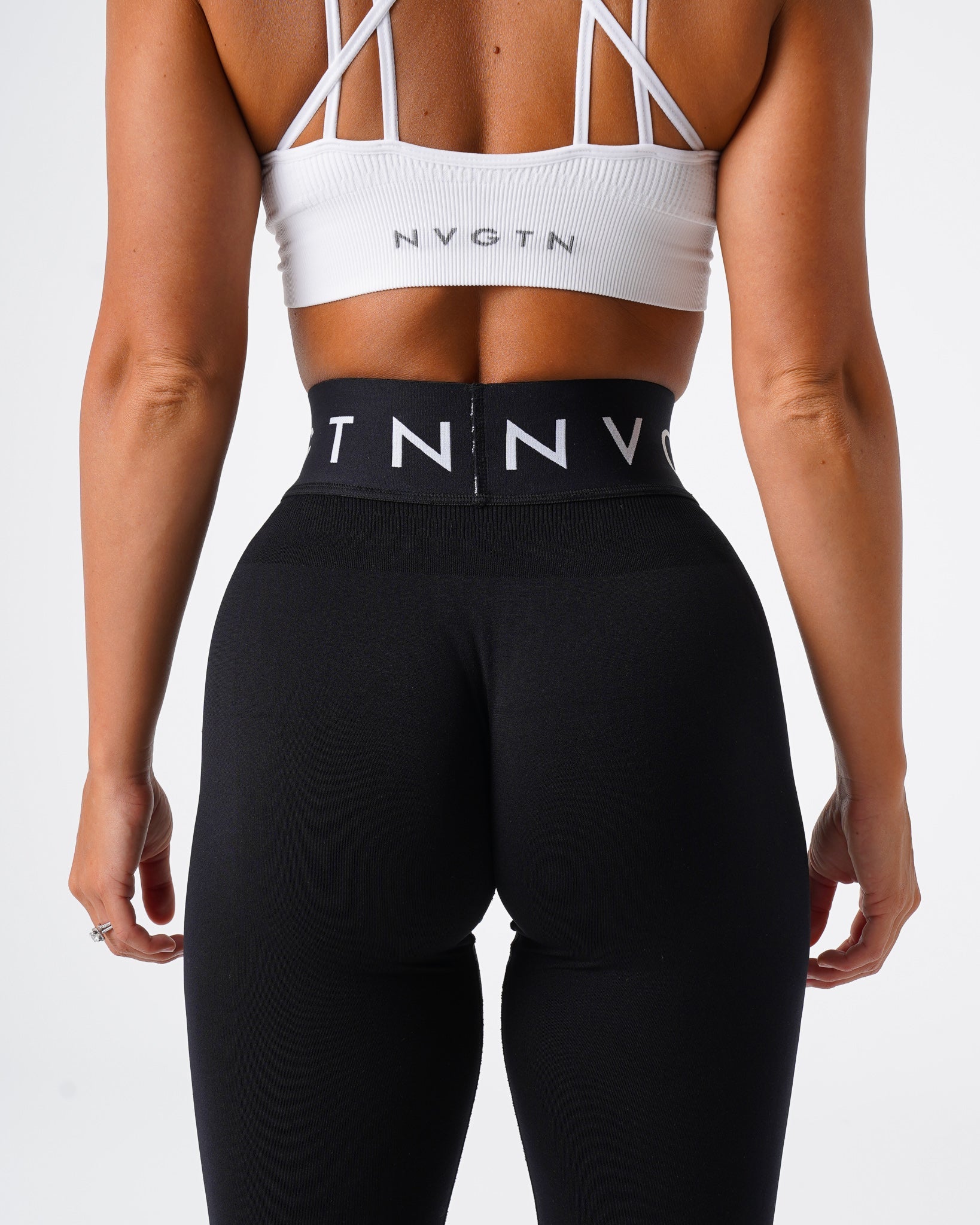 Black Sport Seamless Leggings Black | NVGTN Online