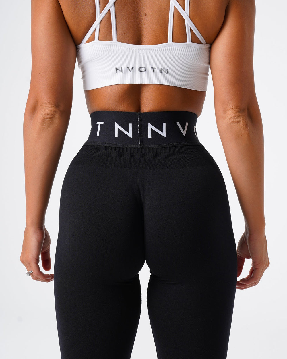 Black Sport Seamless Leggings Black | NVGTN Online