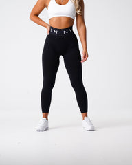 Black Sport Seamless Leggings Black | NVGTN Online