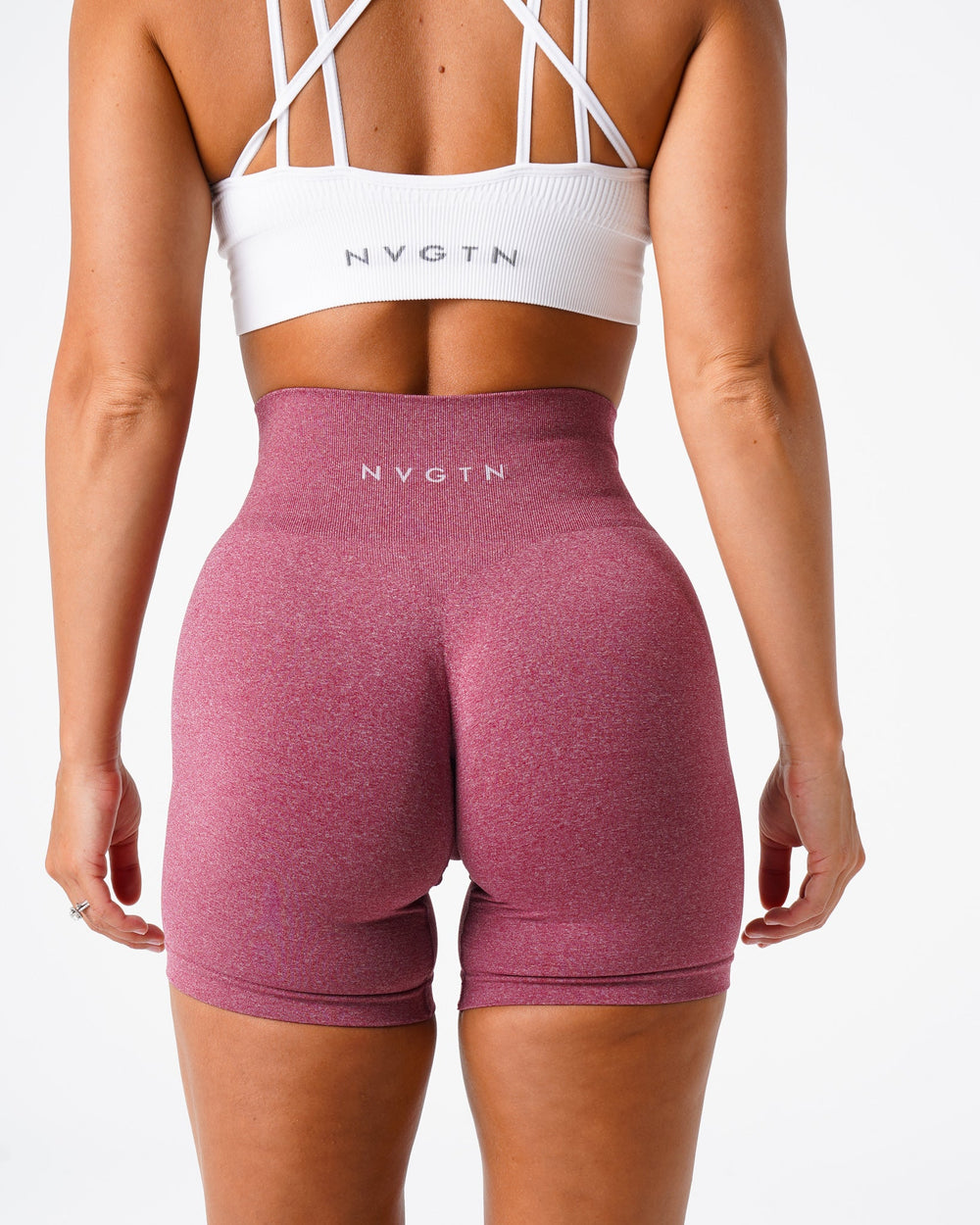 Maroon Pro Seamless Shorts Maroon | NVGTN Sale