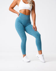 Teal Scrunch Seamless Leggings Teal | NVGTN For Sale