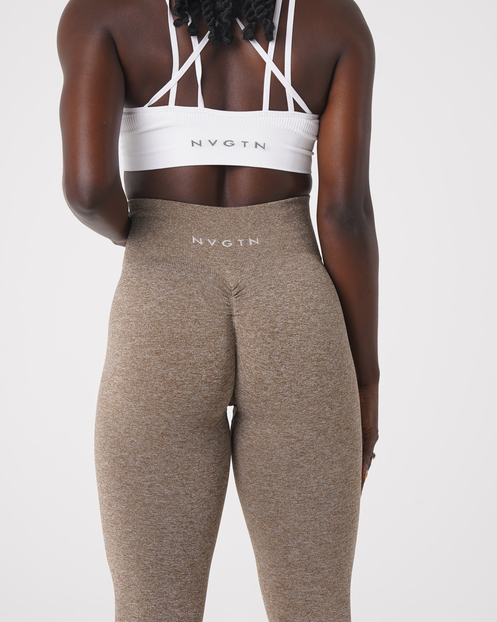 Mocha Scrunch Seamless Leggings Mocha | NVGTN US