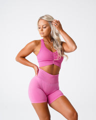 Bubble Gum Pink Cinched Seamless Bra Bubble Gum Pink | NVGTN Outlet