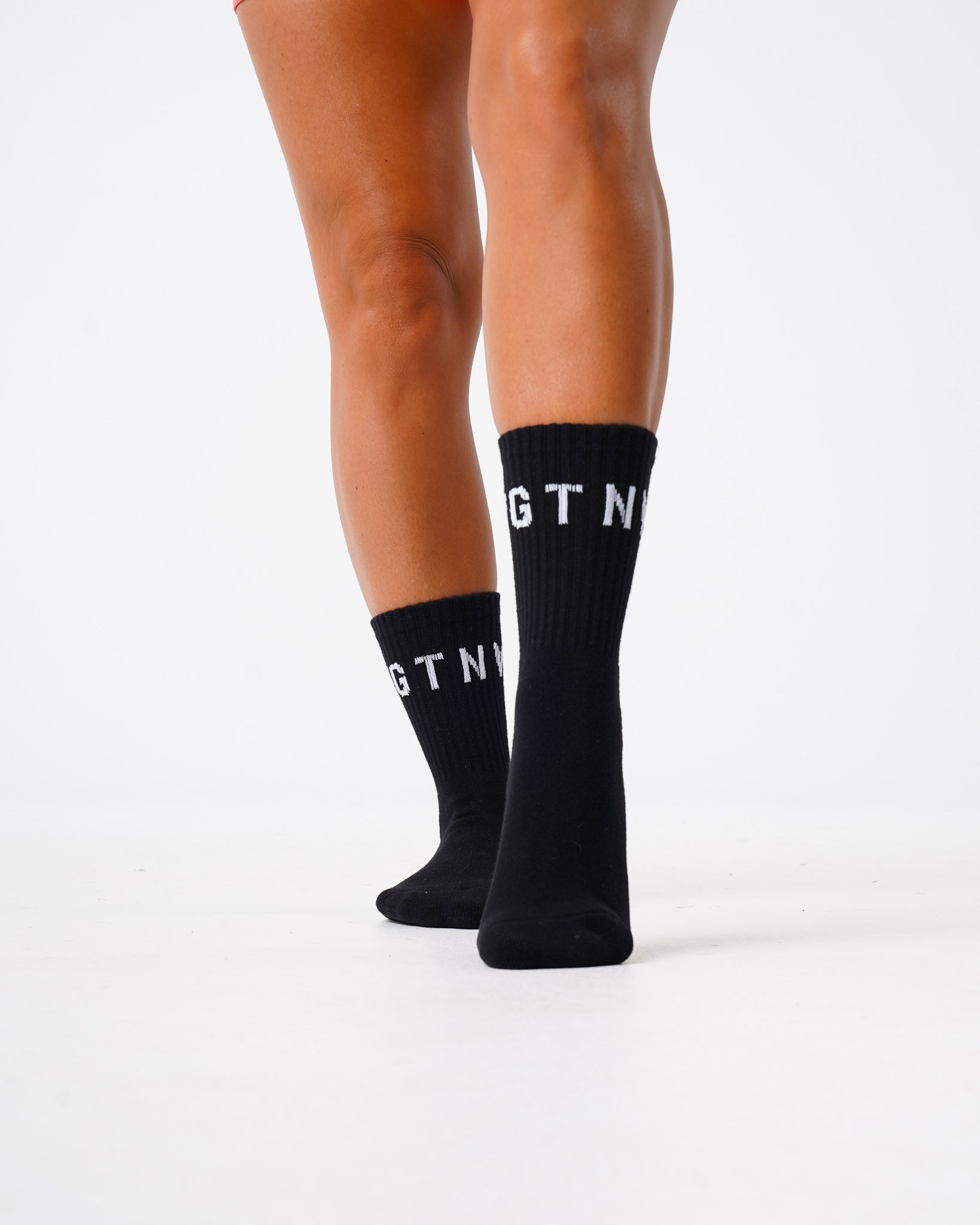 Black NVGTN Crew Socks Black | NVGTN Near Me
