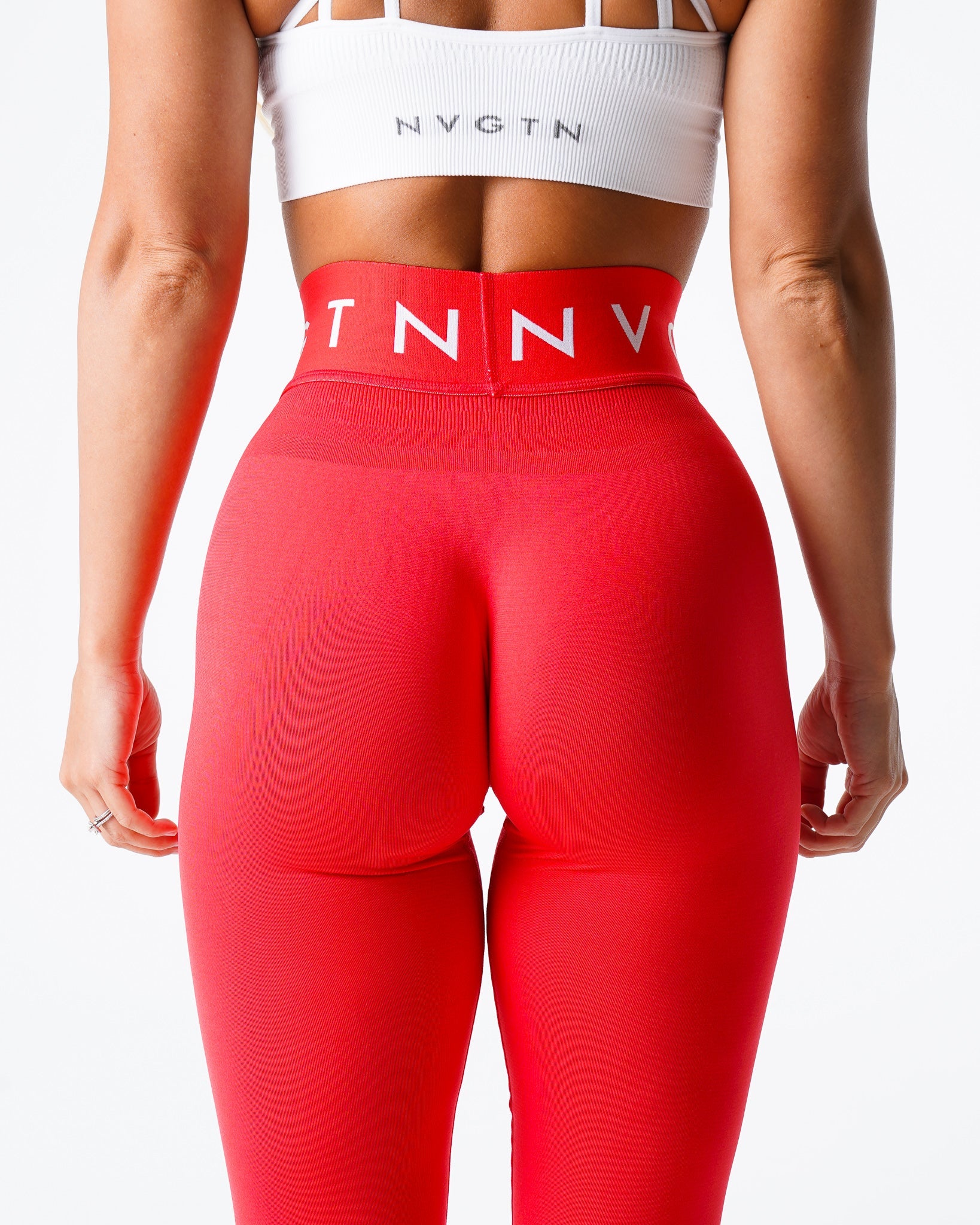 Scarlet Sport Seamless Leggings Scarlet | NVGTN Online