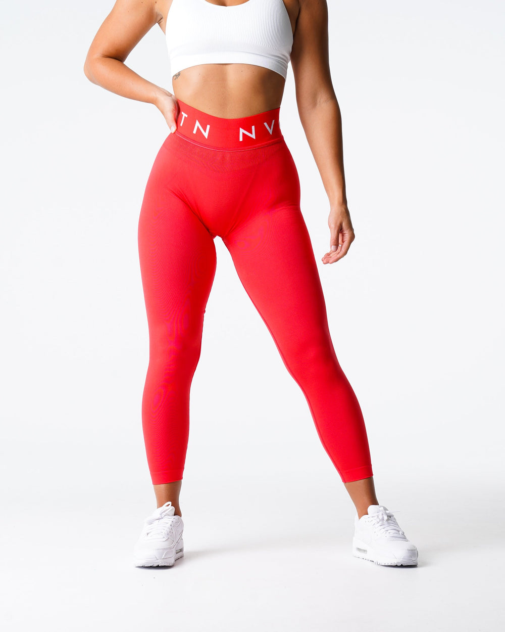 Scarlet Sport Seamless Leggings Scarlet | NVGTN Online