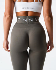 Olive Sport Seamless Leggings Olive | NVGTN Online