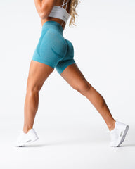 Teal Contour Seamless Shorts Teal | NVGTN Online