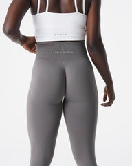 Charcoal Solid Seamless Leggings Charcoal | NVGTN Sale