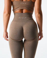 Mocha Curve Seamless Leggings Mocha | NVGTN New