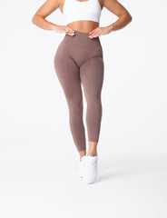Cocoa Curve Seamless Leggings Cocoa | NVGTN Online