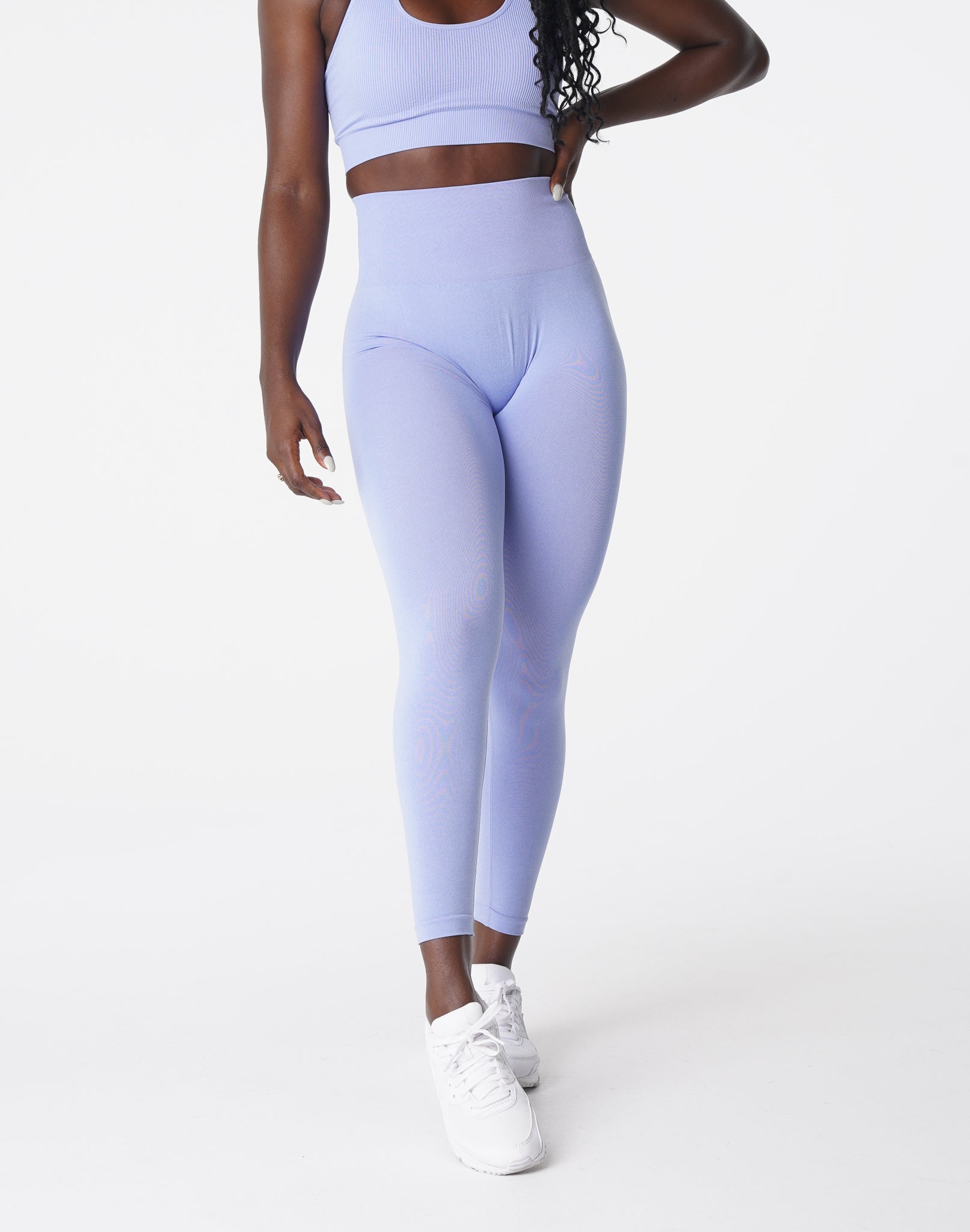 Periwinkle Curve Seamless Leggings Periwinkle | NVGTN US