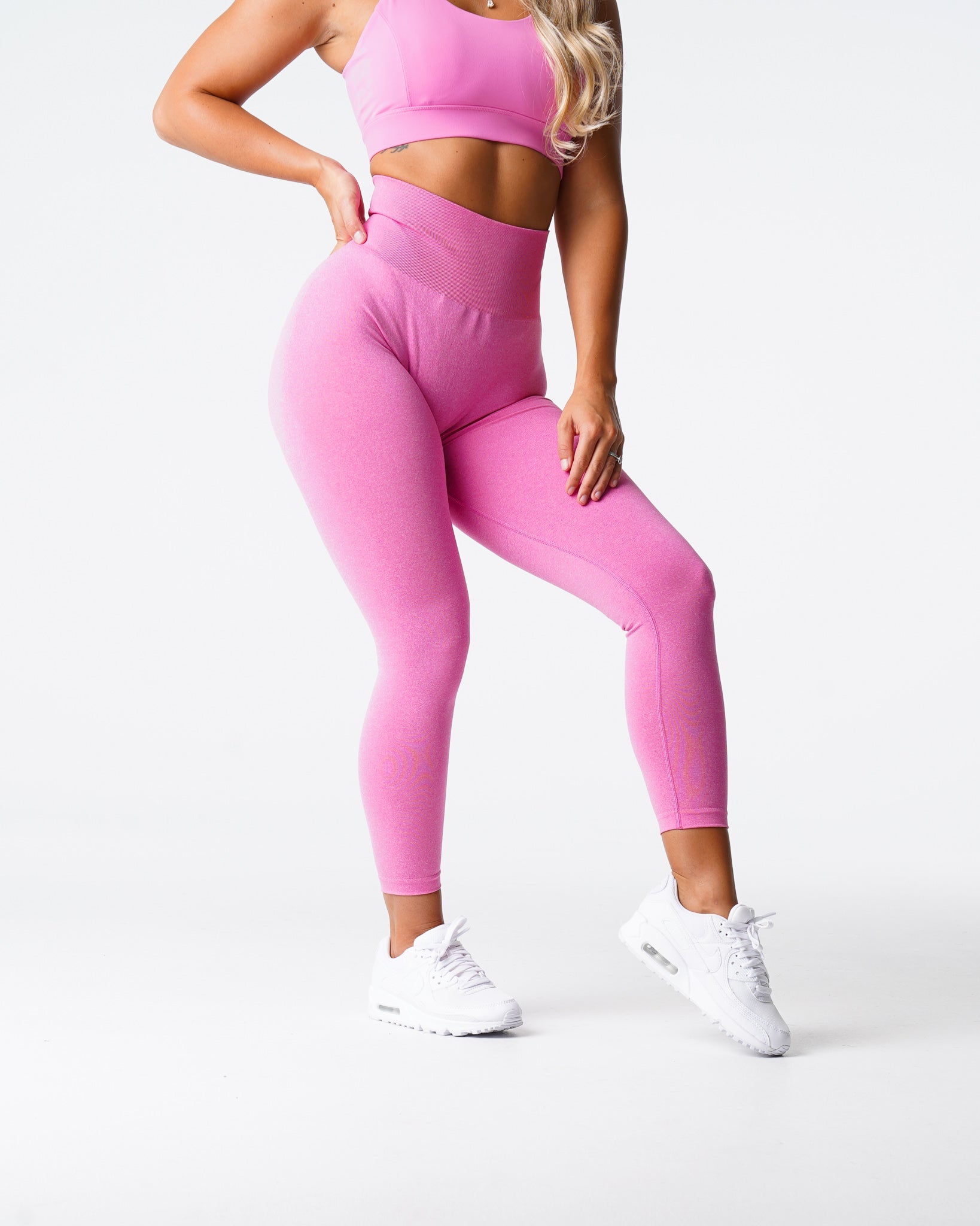 Bubble Gum Pink NV Seamless Leggings Bubble Gum Pink | NVGTN Discount