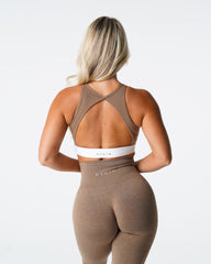Mocha Agility Bra Mocha | NVGTN New