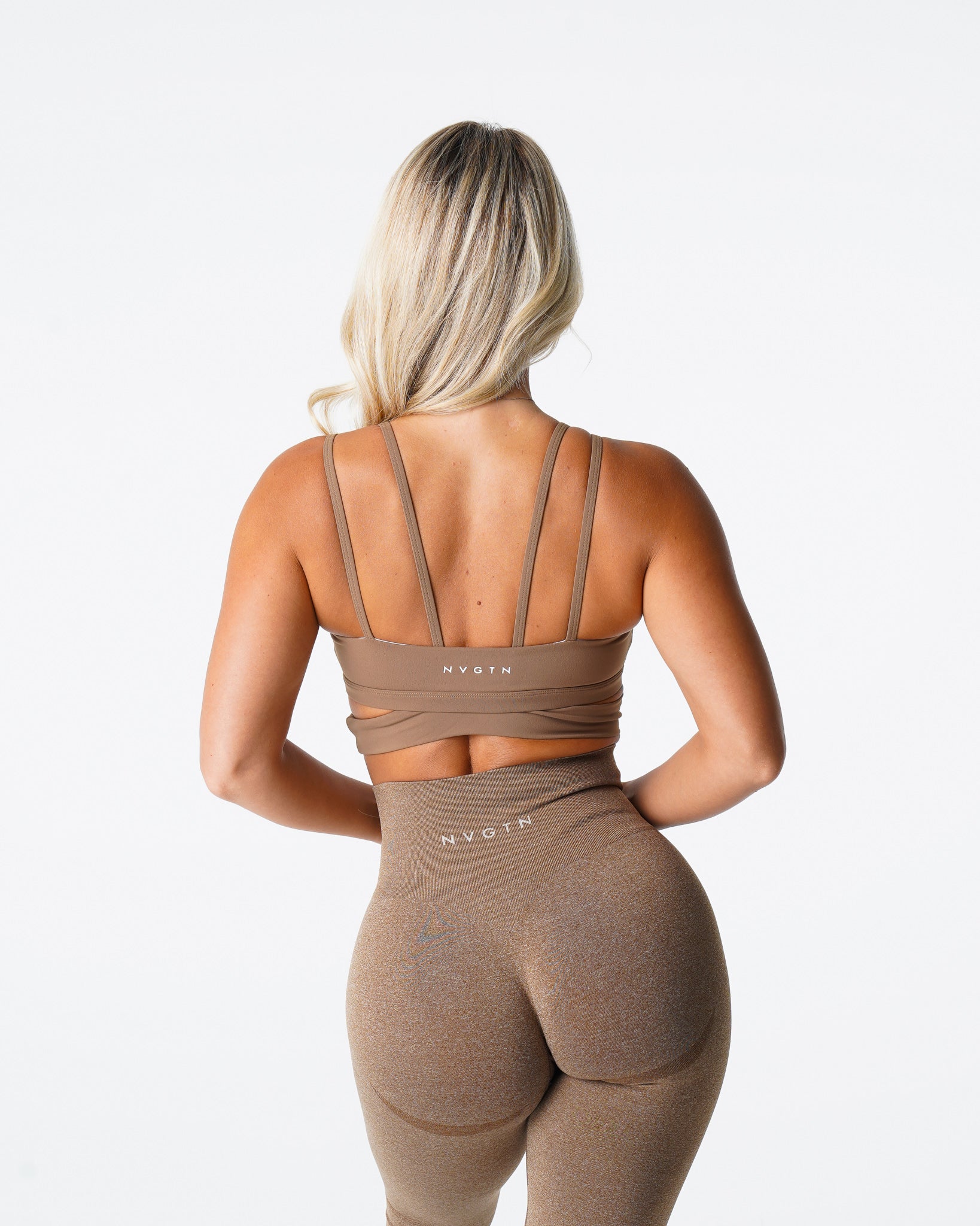 Mocha Revolve Bra Mocha | NVGTN Online Shop