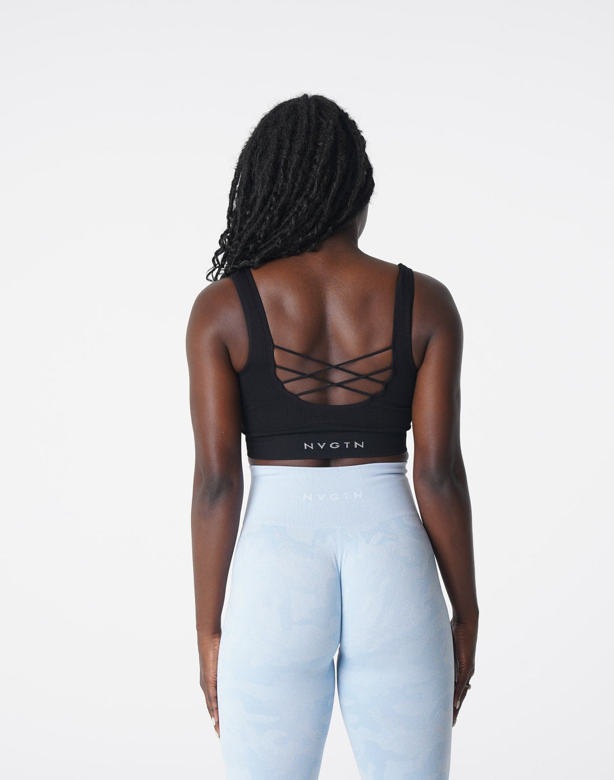 Black Desire Ribbed Seamless Bra Black | NVGTN Outlet