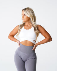 White Sculpt Seamless Bra Top White | NVGTN Discount
