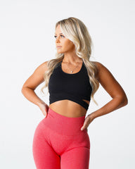 Black Sculpt Seamless Bra Top Black | NVGTN Discount