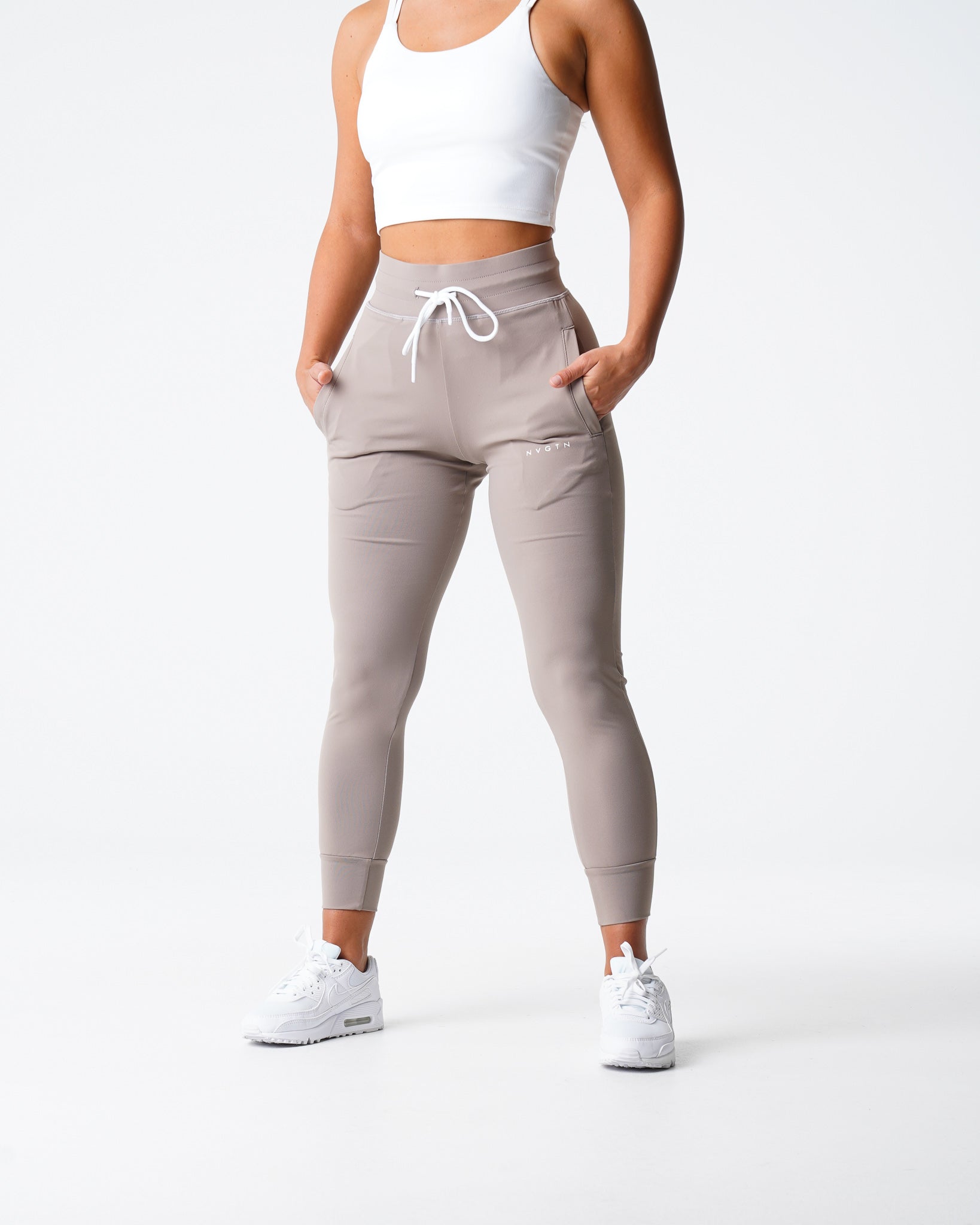 Taupe Joggers Taupe | NVGTN Online Shop