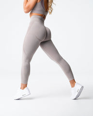 Taupe Contour Seamless Leggings Taupe | NVGTN Online