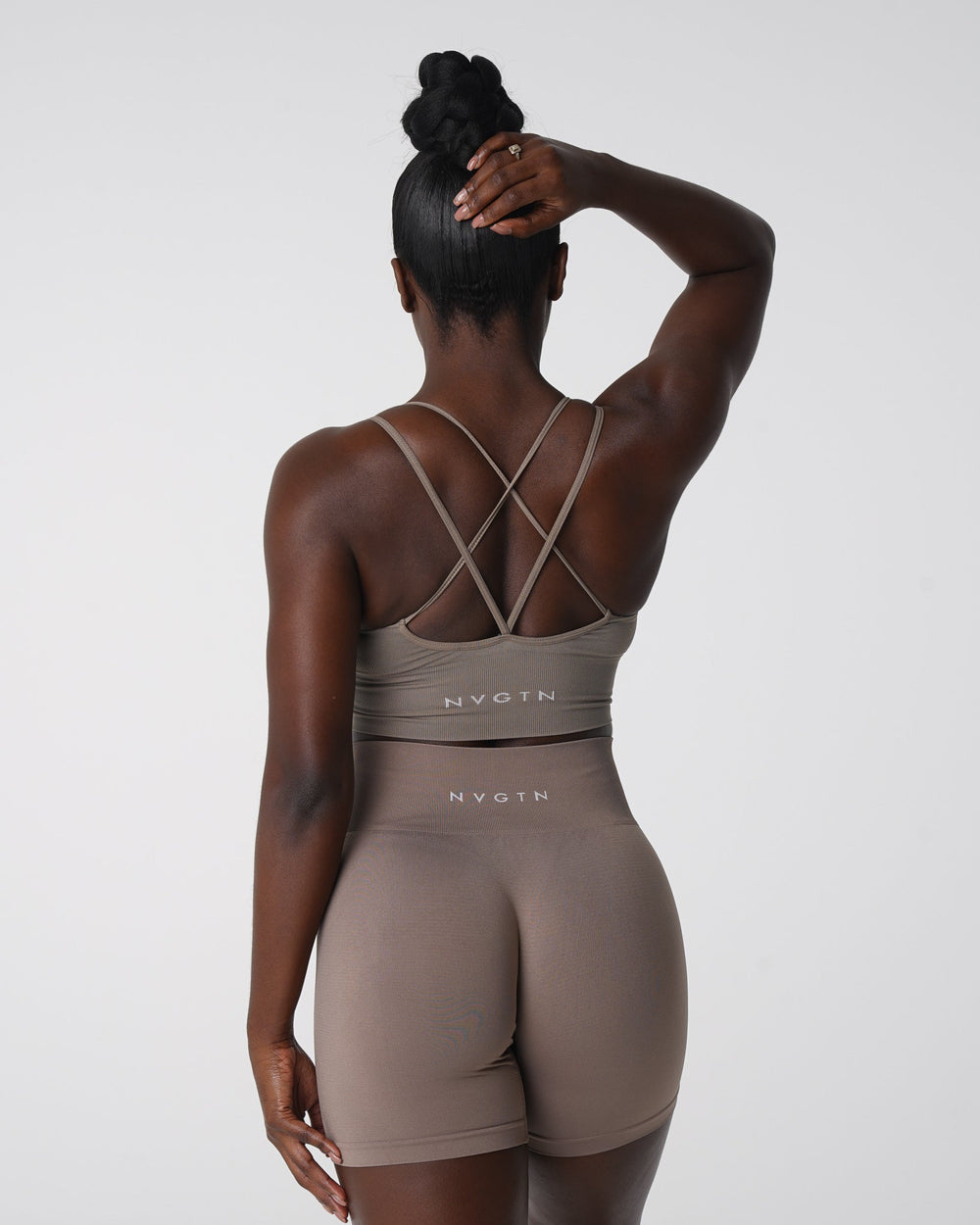 Taupe Flourish Seamless Bra Taupe | NVGTN Near Me