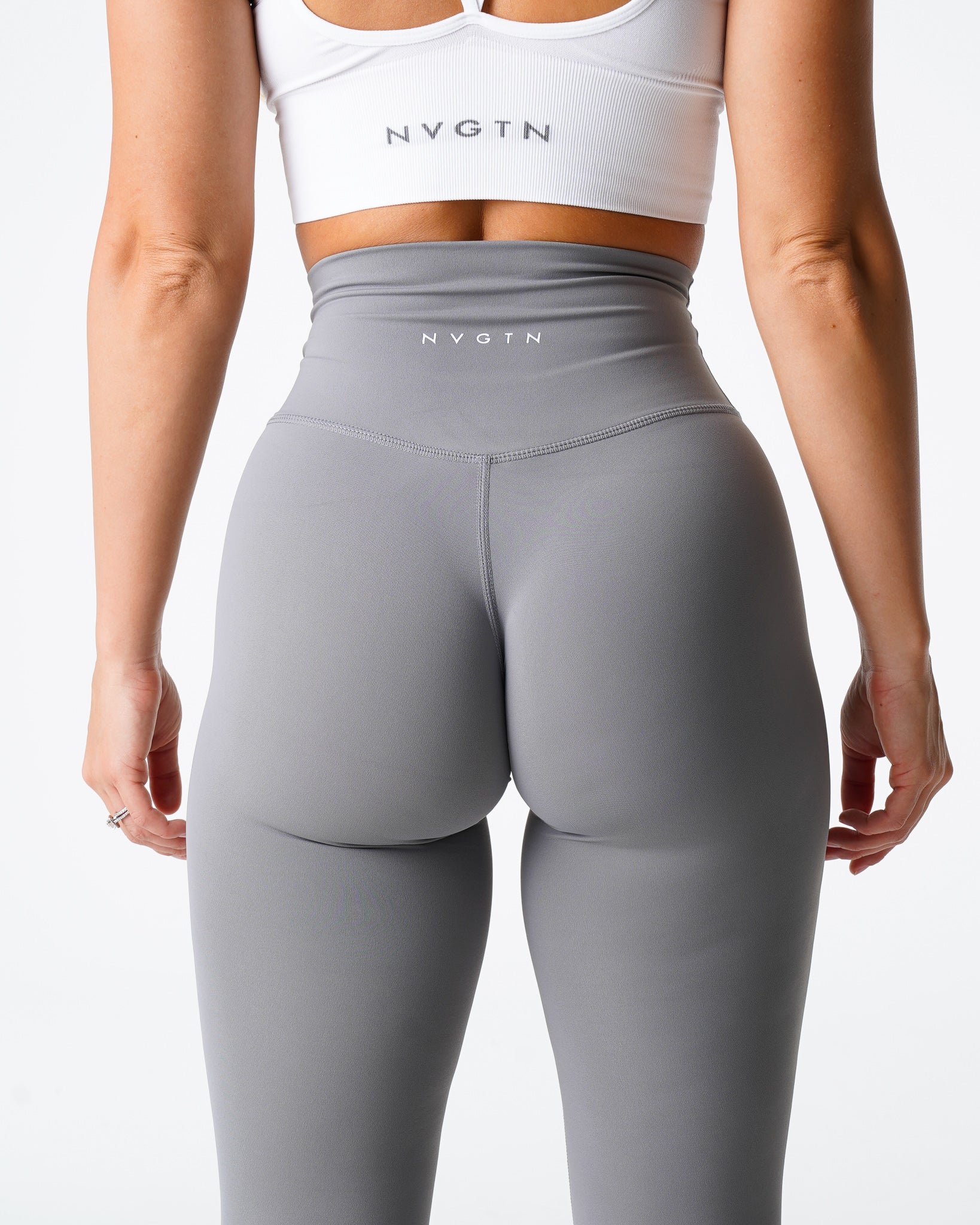Grey Signature 2.0 Leggings Grey | NVGTN Outlet