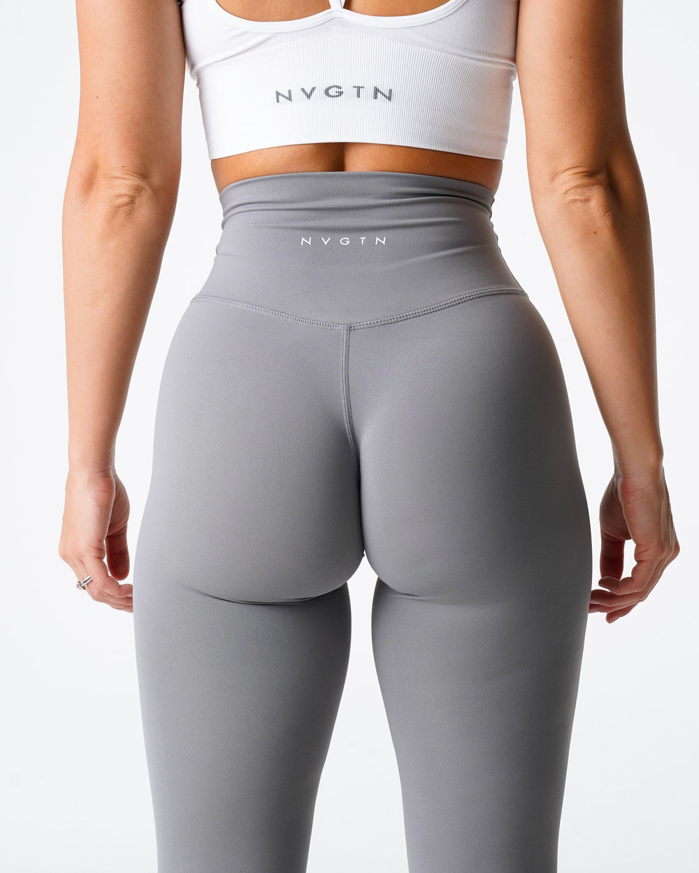 Grey Signature 2.0 Leggings Grey | NVGTN Outlet