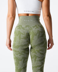 Meadow Camo Seamless Leggings Meadow | NVGTN For Sale