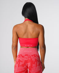 Candy Apple Limitless Ribbed Seamless Halter Bra Candy Apple | NVGTN Near Me