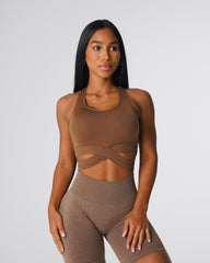Mocha Sculpt Seamless Bra Top Mocha | NVGTN Near Me